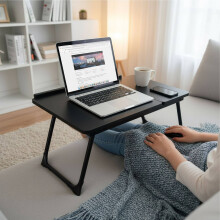Verstellbarer Laptoptisch - klappbar, neigbare Tischplatte
