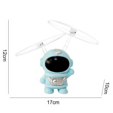 UFO Spaceman Gesture Sensing Flying Robot Astronaut Spacecraft Helicopter Remote Controlled Airplane Led Kids Toy