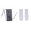 Universal Ceiling Fan Remote Control Kit 50W 6Speed Timing Function Replacement Remote for  Ceiling Fans & Lights A 1