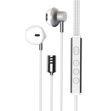 USB Type C Wired Headphones Half in Ear Earphones Volume Control 5.3 Dual Phone Connection Braided Cord