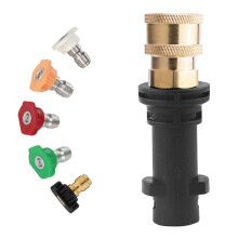 High Pressure Washer Adapter 1/4inch Quick Connect Adapter for K3 K4 K5 K6 K7 High Pressure Wash Tool Nozzles
