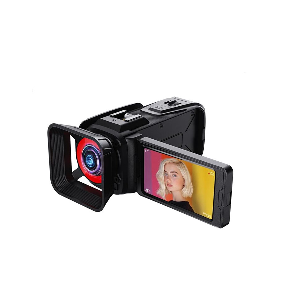 4K Video Camera Camcorder, 64Mp 18X Digital Zoom Wifi Camera Built-In Rechargeable 2500Mah Battery 4712439177203