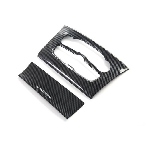 Central Control Storage Box AC Control  Cover Trim for  300 300C 2015-2023 Accessories Carbon Fiber