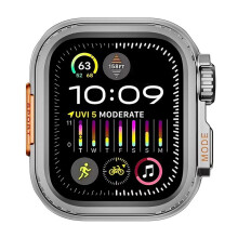 45MM Metalen Horlogekast voor Watch Series 9 8 7 5 6 4 SE 45mm Sport Verander Naar Ultra Protection Bumper Cover Titanium