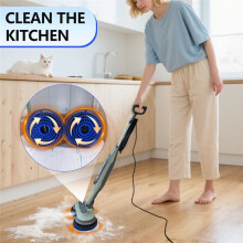 2pack Steam Mop Pads Replacement Brush for Steam Mop S7000/S7001/S8201 Series for Deep Cleaning Hard Floors