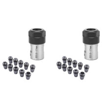 20 Pièces Séries Pince de Printemps ER16 Pince de Serrage Arbre Moteur Extension Tige de Tige Outils de Tour de Collet Titulaire Inner 10MM