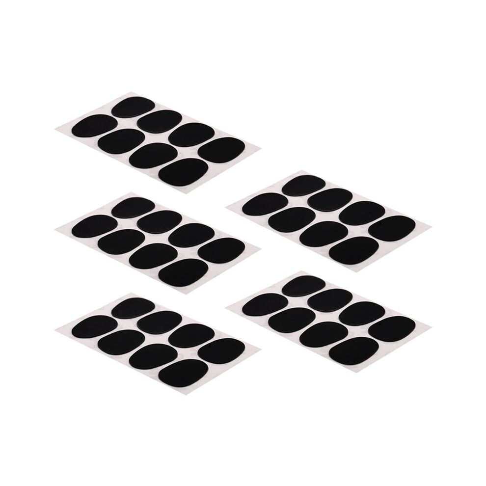 40Pcs 0.3Mm Mouthpiece Patches Pads Cushions For Alto Sax Tenor Saxophone Black 4713642547463