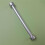 Flexible Coiled Cable Organizer Rod Keyboard Cable Management Weighted Fixed Reel Stick Convenient Cable Winder Silver 5