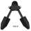 1/10 RC Crawler Car Metal Fold  Anchor Winch Earth Ground Tool for SCX10 D90 CC01 Black 3