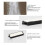 Aquarium Air Stone Bubble Bar Bubble Diffuser Airstones for Hydroponics Aquarium Fish Tank Aerator Pump Attachment 20cm 2