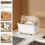 Large Capacity Kitchen Bowl Storage Organizer Dish Shelf Dustproof Drainage Storage Box Draining Dish Dryer Kitchen A 2