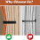 Acrylic Self-Adhesive Curtain Holdbacks - No Drill & Easy Install Curtain Tiebacks, Modern Design Curtain Tie Backs 9