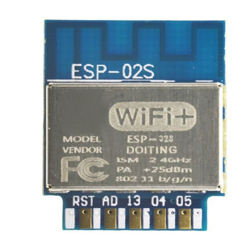 10Pcs ESP-02S Wi-Fi Module Serial Golden Finger Package ESP8285 Wireless Transparent Transmission for ESP8266 1