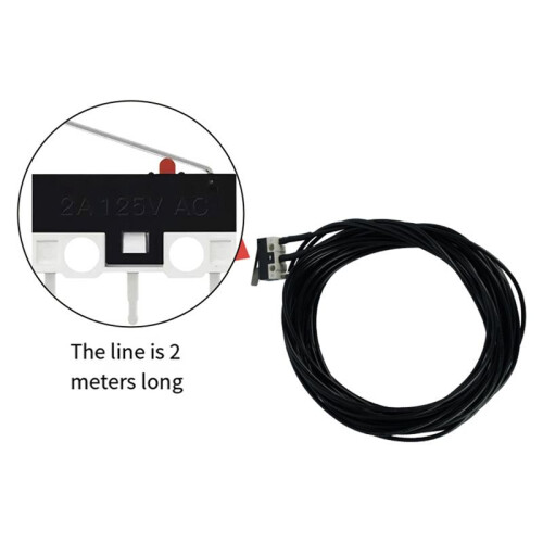 3D Printer Mechanical Endstop  Kit with Cable for RAMPS 1.4 RepRap Micro-Type Limit Switches 2M 1
