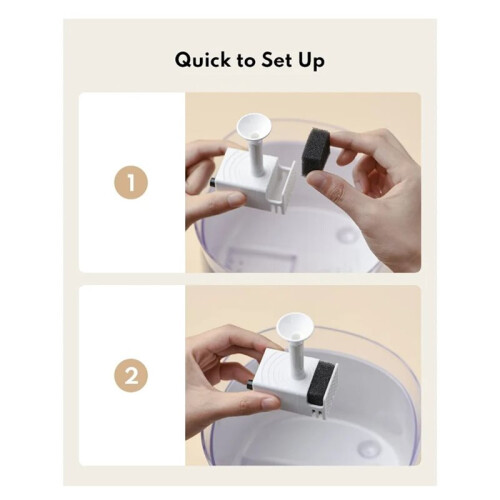 Cat Water Fountain Wireless Pump 3rd for Homerunpet Compatible with Model WF20&CF20 1