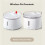 Cat Water Fountain Wireless Pump 3rd for Homerunpet Compatible with Model WF20&CF20 3