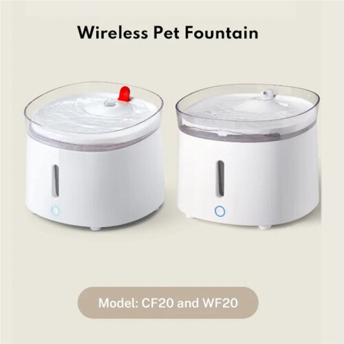 Cat Water Fountain Wireless Pump 3rd for Homerunpet Compatible with Model WF20&CF20 2