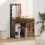VidaXL vidaXL Dressing Table 2 pcs Brown 50 x 41 x 135 cm Engineered wood 1
