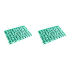 2X SMD SMT Elektronische Componentencontainer Opbergdozen Kit Groen