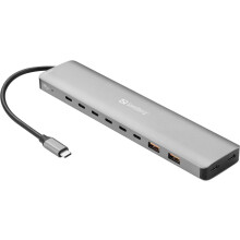 Sandberg USB-C to 8 x USB-C + 2xUSB-A 100W