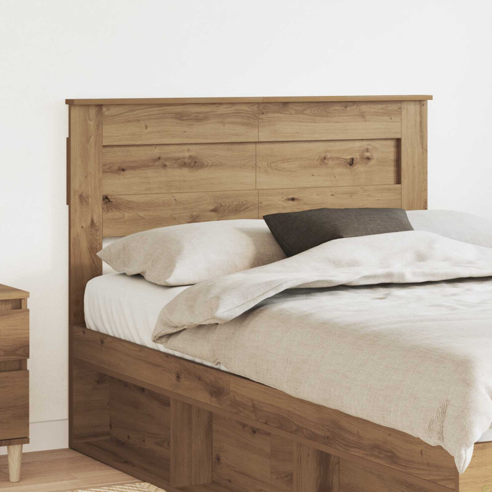 Vidaxl Headboard Artisan Oak Engineered Wood