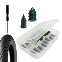 30X Motorcycle Tire Screws Rubber Nails Car Tyre Repair Tools Kit Quick Tire Puncture Repair Maintenance Kit