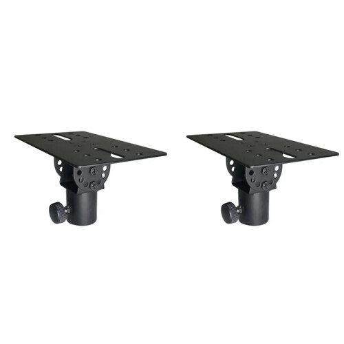 2X Adaptador de Suporte para Microfone de Tripé com Encaixe Giratório de 35 mm