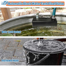 2X Autofill Water Trough Float Valve for Livestock, Cattle, Horses - Fits Standard 3/4 Inch Hose
