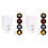 2X Motion Sensor Toilet Night Light, Motion Sensor Light for Bowls, Motion Activated Toilet Night Light, for Bathroom 1