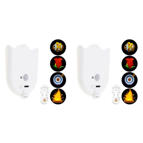 2X Motion Sensor Toilet Night Light, Motion Sensor Light for Bowls, Motion Activated Toilet Night Light, for Bathroom
