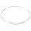 400Loops Memory Beading Wire dla Bransoletka 50Mm-55Mm (2 Cale-2 1/8 Cala) Dia 7