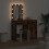 VidaXL vidaXL Dressing Table 2 pcs Brown 50 x 41 x 135 cm Engineered wood 4