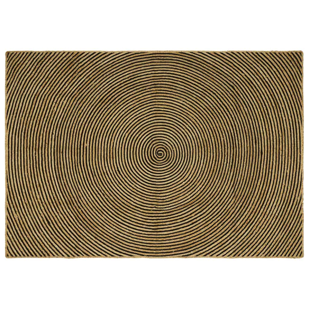 Vidaxl Area Rugs Black 200 X 290 Cm Jute