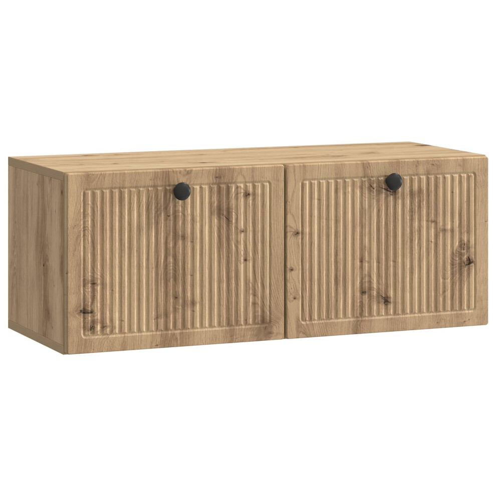 Vidaxl Wall-Mounted Tv Cabinet Artisan Oak 78.5 X 31 X 30 Cm