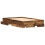 VidaXL vidaXL Bed Frame with Drawer Old Wood 120 x 190 cm Engineered Wood 4