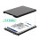5X 2 em 1 Combine M.2 NGFF Chave B e MSATA SSD para Adaptador SATA3 2.5 com Caixa de Plástico SSD 10