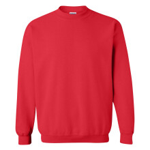 (L, Red) Gildan Childrens Unisex Heavy Blend Crewneck Sweatshirt (Pack Of 2)