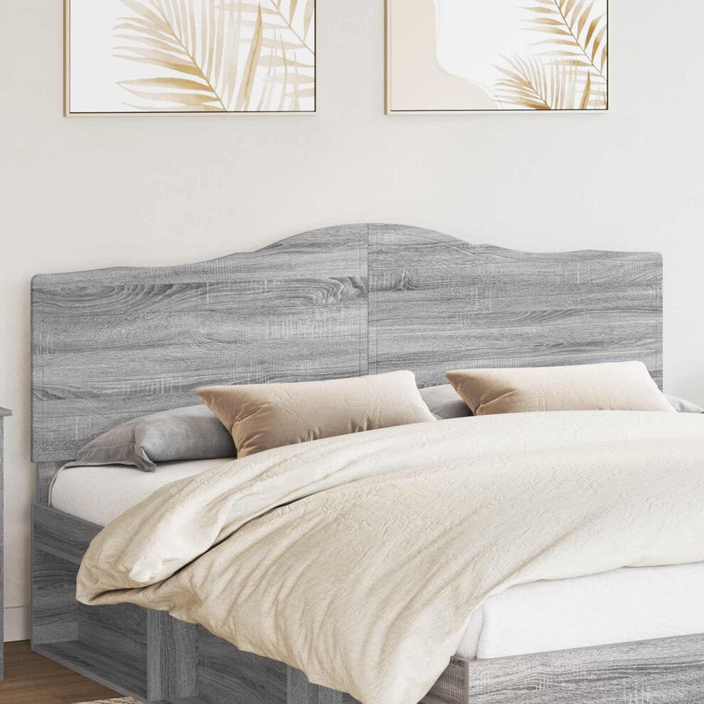 Vidaxl Headboard Sonoma Engineered Wood Grey