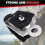 2X 40kN Micro-Double Pulley Minding  Bearing for Progress Capture System Rigging Hauling Rescue Arborist Tree 7