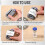 4 Pcs Vial Label Applicator 3ml and 10ml Bottle Labeling Application Tool for Small Essential Oils Containers Bottles A 6