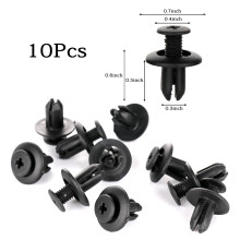 Box of 100 Nylon Push Retainer Clips Auto