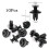 Box of 100 Nylon Push Retainer Clips Auto 1