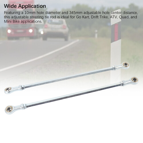 Racing Go Kart Steering Tie Rod Kit Adjustable 1