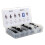 Box of 100 Nylon Push Retainer Clips Auto 6
