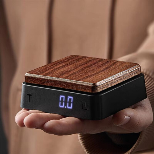 Precision Electronic Coffee and Tea Scale, Portable Kitchen Scale for Food, Compact Design with Backlight Display 1