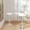 VidaXL vidaXL Barhocker 2 Stk. Creme Kunstleder 1