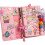 Kawaii A6 Ring Binder Notebook - Cute PU Leather Planner for Students and DIY Enthusiasts 1