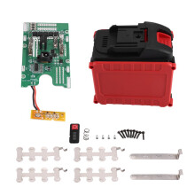 21700 Li Batterijbehuizing met PCB Bord voor DIY Behuizing met BMS PCB Bord Oplaadbeveiliging Kan 20 Batterijen Installeren