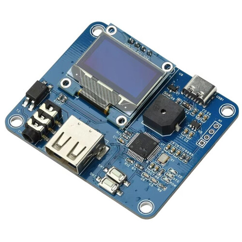 CW Keyboard Electronic Key Controller 0.96 "OLED Display Amateur Radio CW Morse Code Electronic Keyer DIY Trainer Kits