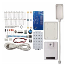 Kit de Lámpara de Mesa LED Regulable NE555 con Circuito PWM, Montaje de Soldadura DIY, Kit Electrónico DIY de 8,5 W con Potenciómetro e Interruptor